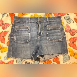 American Eagle Outfitters Light Blue Denim Women's Shorts